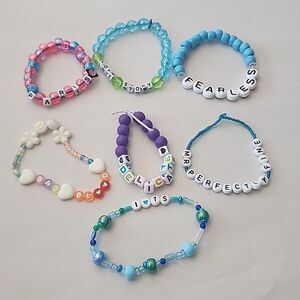 Taylor Swift Friendship Bracelets Lot of 7